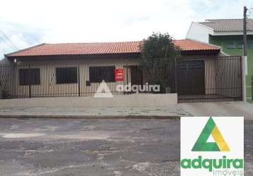 Casa à venda 5 quartos, 1 suite, 3 vagas, 532m², oficinas, ponta grossa - pr