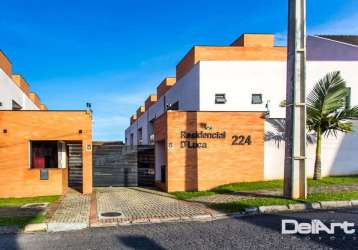 Sobrado em condominio triplex  - totalmente mobiliado - a 01 quadra do parque do atuba - 147,00m2 - r$ 800.000