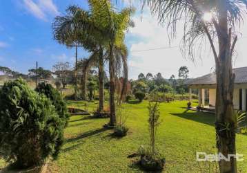 Casa na localidade fazendinha - rio negro/pr - terreno com 1.500m2 - residência com 150,00m2 - preço de oportunidade.