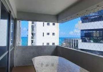 Apartamento duplex com 5 dormitórios à venda, 290 m² por r$ 900.000,00 - pina - recife/pe