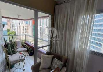 Apartamento com 3 dormitórios à venda, 112 m² por r$ 570.000,00 - boa viagem - recife/pe