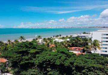 Flat com 1 dormitório à venda, 34 m² por r$ 294.355,00 - ponta de campina - cabedelo/pb para | ponta de campina, cabedelo, paraíba