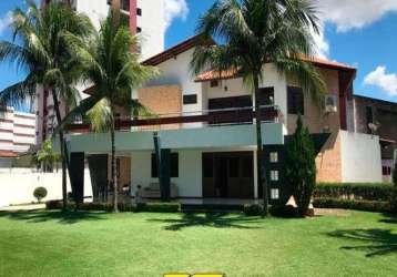 Casa com 3 dormitórios à venda, 410 m² por r$ 1.700.000,00 - parque verde - cabedelo/pb para | parque verde, cabedelo, paraíba