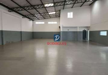 Galpão para alugar, 550 m² por r$ 10.000,00/mês - serraria - diadema/sp