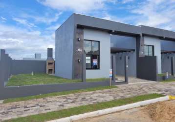 Venda - casas de 2 dormitórios no bairro campo grande em estância velha