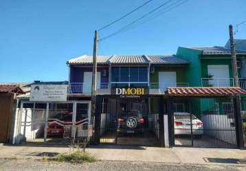 Sobrado de 2 dormitórios à venda, 85 m² por r$ 265 - santa fé - gravataí/rs