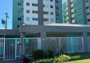 Apto a venda no condominio green village, com 55m2, 2 quartos em barra dos coqueiros, se