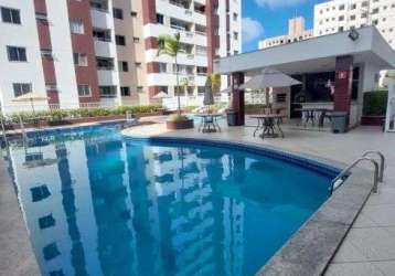 Apartamento à venda no life jabotiana, 70m², 3 quartos, 2 banheiros, 2 vagas, jabotiana, aracaju, se