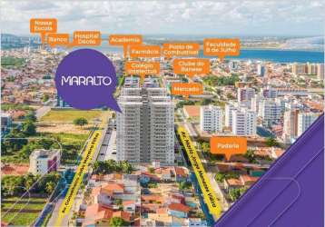 Apartamento à venda no maralto, coroa do meio, aracaju, se