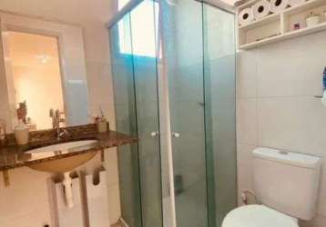 Apartamento à venda no condomínio porto acqua, 53m², 2 quartos, 1 banheiros,américa, aracaju, se