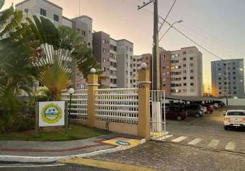 Apto a venda no condominio rosa dos ventos, com 55m2, 3 quartos em rosa elze - são cristóvão - se