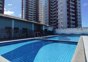 Apto a venda no condomínio porto das águas, com 70m2, 3 quartos em luzia - aracaju - se