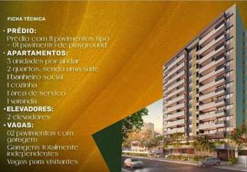 Apartamento à venda no buriti residencial, 75m², 2 quartos, 2 banheiros, 1 vagas, atalaia, aracaju, se