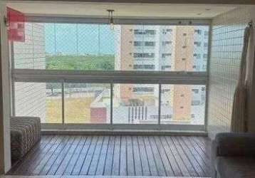 Apartamento à venda no clube do parque, 120m², 3 quartos, 4 banheiros, 2 vagas, aracaju, se