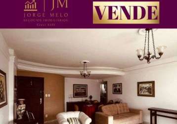 Apartamento à venda no condomínio amintas garcêz, 189m², 3 quartos, 3 banheiros, são josé, aracaju