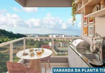 Apartamento à venda no santa lúcia park, 60m², 2 quartos, 2 banheiros, 1 vagas, jabotiana, aracaju