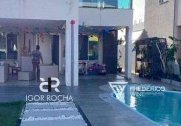 Casa a venda no condomínio costa da marina , com 360m2, 4 quartos em mosqueiro - aracaju - se