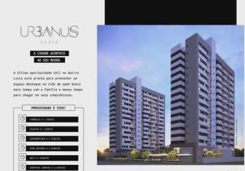 Apartamento à venda no urbanus luzia residence, 74m², 3 quartos, 2 banheiros, 2 vagas,luzia, aracaju