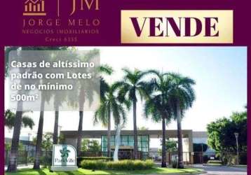 Casa à venda no condomínio park ville, 450m², 4 quartos, 6 banheiros, 2 vagas, farolândia aracaju,se