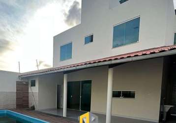 Casa a venda com 200m2, 3 quartos em aruana - aracaju - se