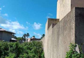 Lote à venda em rua pública, centro, passo de camaragibe, al