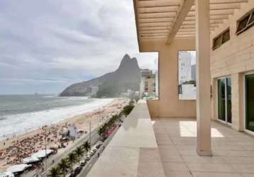 Cobertura com 5 quartos à venda na avenida delfim moreira, leblon, rio de janeiro, 744 m2 por r$ 45.000.000