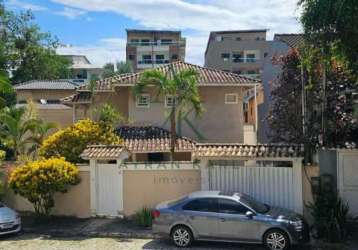 Casa em condomínio fechado com 3 quartos à venda na estrada do itanhangá, itanhangá, rio de janeiro, 151 m2 por r$ 675.000