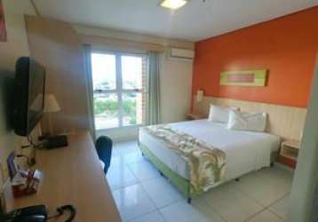 Sleep inn manaus flat mobiliado no distrito industrial i