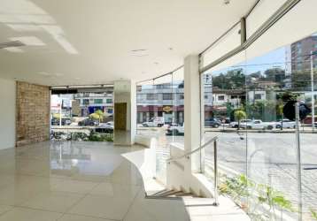 Alugo excelente sala comercial, av. antônio da veiga - blumenau