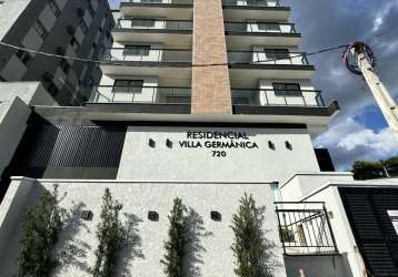 Alugo apartamento novo, cozinha planejada, 02 quartos - bairro velha