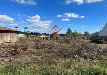 Terreno à venda na rua leozir ferreira dos santos, campo largo da roseira, são josé dos pinhais por r$ 145.000