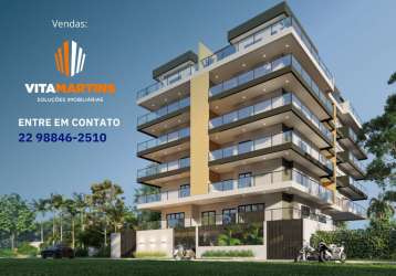 Apartamento de 2 suítes, 109m² à venda por r$530.000,00, braga, cabo frio, rj