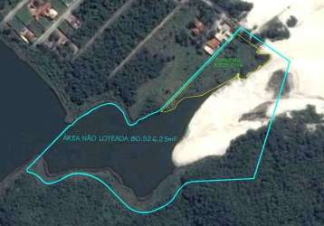 Terreno à venda, 80.526 m² por r$ 4.500.000 - parque balneário são francisco em cabo frio/rj