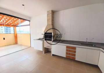 Cobertura com 3 dormitórios à venda, 150 m² por r$ 799.000,00 - granbery - juiz de fora/mg