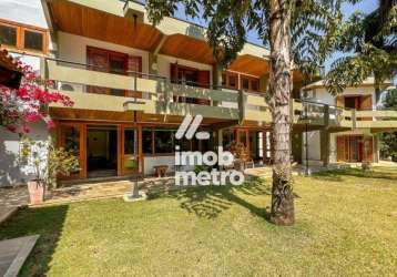 Casa com 5 dormitórios à venda, 840 m² por r$ 9.000.000,00 - gramado - campinas/sp