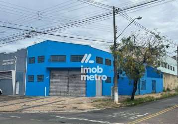 Barracão para alugar, 380 m² por r$ 8.021,37/mês - parque são quirino - campinas/sp