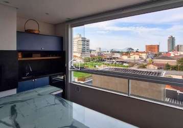 Apartamento de 3 dormitórios, sendo uma suíte. centro - biguaçu.