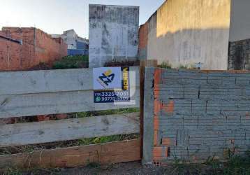 Excelente terreno à venda localizado no bairro jardim mantovani em tatuí, sp.