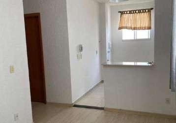 Apartamento no bongue com 44 m², 2 dormitórios com uma vaga de garagem.