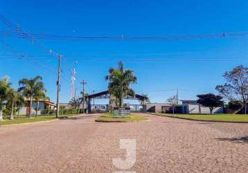 Excelente terreno no condomínio chácaras união - bairro taquaral - cidade rio das pedras–sp.