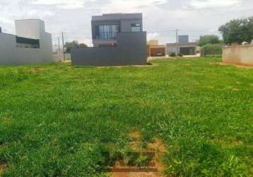 Terreno plano de 300 m² à venda no condomínio campos do conde ii em paulínia.