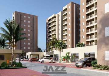 Apartamento vista mar, com 2 dormitórios à venda, 56 m² por 400.000,00 - indaiá - caraguatatuba/sp