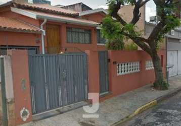 Casa com ótima localização, com 3 quartos no bonfim em campinas.