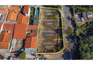 Lote 08 jardim florence 281,6m² investimento