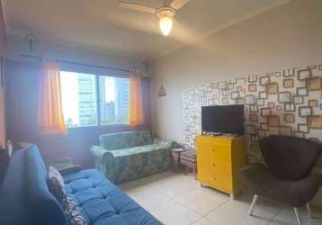 Apartamento semi mobiliado no solemar