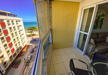 Apartamento de 3 quartos a venda com vista para o mar na praia do morro guarapari-es- support corre