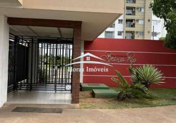 Apartamento com 3 quartos à venda na avenida manoel josé de arruda, grande terceiro, cuiabá, 78 m2 por r$ 490.000