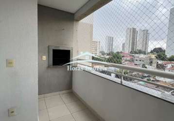 Apartamento para locação em goiabeiras, cuiabá-mt - 2 quartos, 1 suíte, 2 salas, 3 banheiros, 2 vagas, 63m² no edifício via ipiranga.