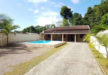 Casa com 2 quartos à venda na rua álamo, barra do sai, itapoá, 80 m2 por r$ 500.000