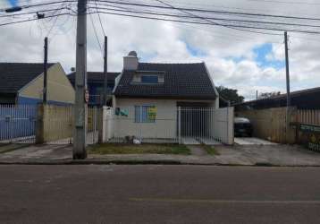 Casa com 2 quartos à venda na rua giocondo dall stella, 735, quississana, são josé dos pinhais, 85 m2 por r$ 360.000